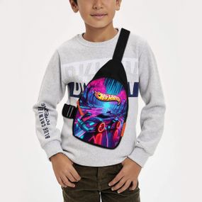 Сумка через плече дитяча Hot Wheels 29х17 см сумка слінг для хлопчика (02257)