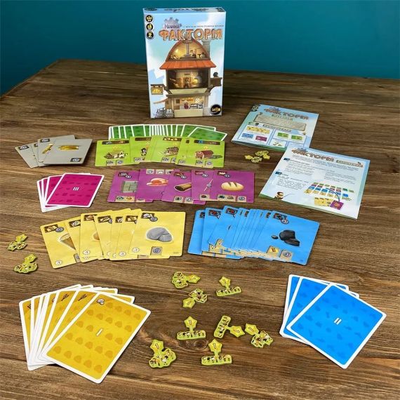 Настольная игра Маленькая фактория (Little Factory) | Зображення 4