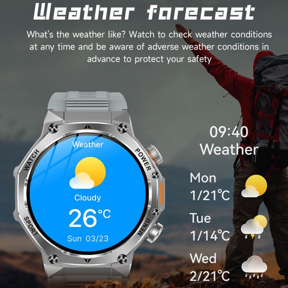 Smart Surf X Pro Silver Grey, 2 ремешка | Зображення 3