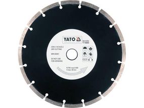 Диск алмазный сегмент SEGMENT Ø-230x8,0x22,2мм H-2,7мм YATO YT-6005