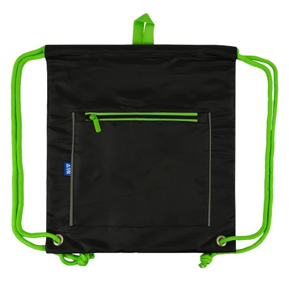 Сумка для взуття YES SB-10-1 Black Eddition Green 550523 40х35 см