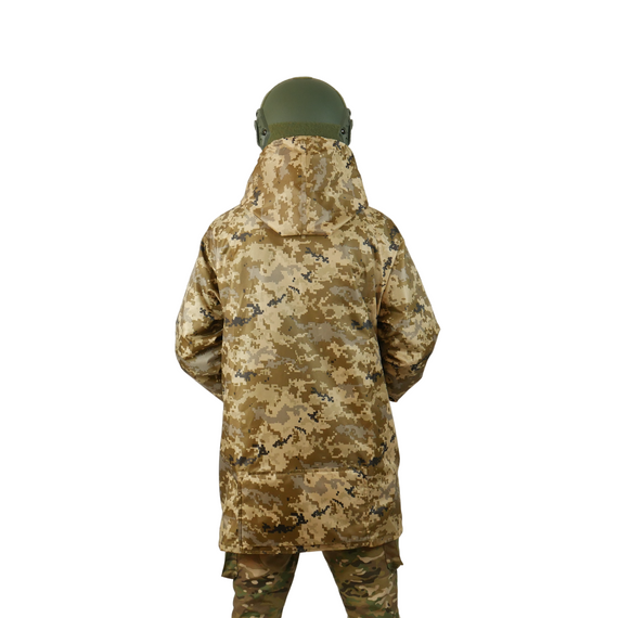 Плащ-дощовик з запаяними швами Kiborg піксель L | Зображення 1