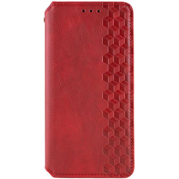 Шкіряний чохол-книжка GETMAN Cubic (PU) для Xiaomi Redmi A5 (Europe version) Червоний