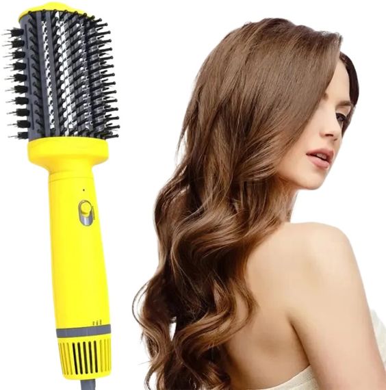 Фен-стайлер VGR V-497 Yellow Professional з іонізацією для укладки та завивки волосся (45702-V-497 YELLOW_530) | Зображення 6