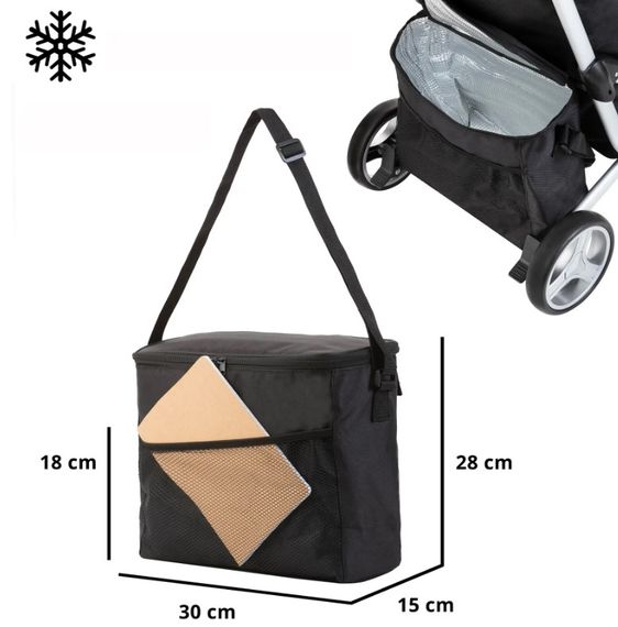 Сумка-візок ShoppingCruiser 3 Wheels Black (604349) | Зображення 3