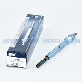 Свеча накаливания Mercedes Benz W168 OM668 98-04, Beru, GN010,