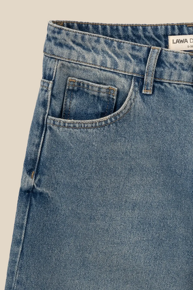 Джинси Baggy жіночі  LAWA WTC02395 42 Синій shop (2000990744661) | Зображення 1