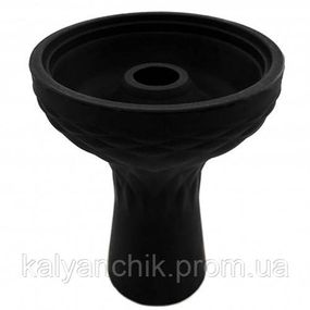 Чаша для кальяна силиконовая Garden Черная Кромка фанел