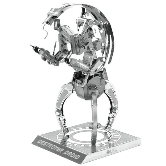 Металевий 3D конструктор "Star Wars Destroyer Droid", Metal Earth, MMS255 | Зображення 2