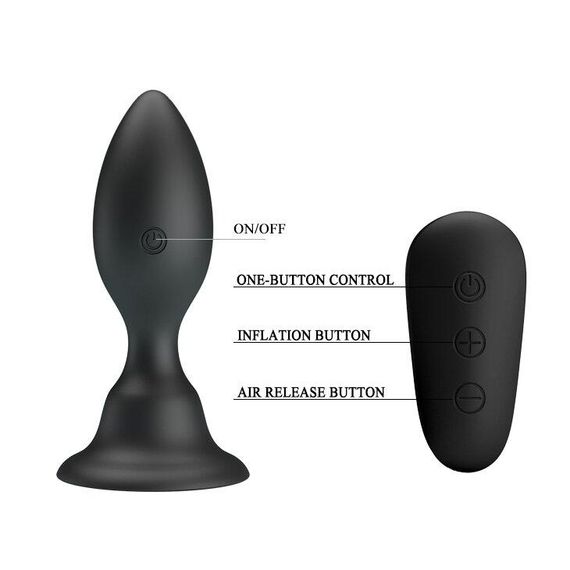 Анальний стимулятор з вібрацією MR PLAY-VIBRATING ANAL PLUG, BI-040076W-MR Sex Aura | Зображення 7