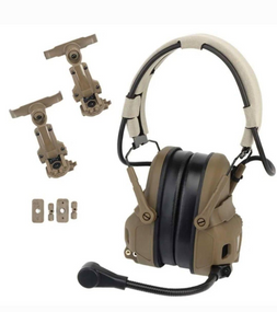 Тактичні активні навушники HD-17 Койот