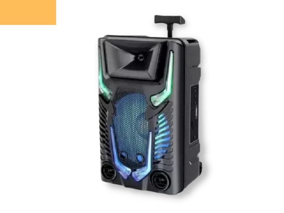 Портативная колонка бумбокс XPRO RX-1225A чемодан  30Вт, USB, SD, FM радио, Bluetooth, 1 микрофон, ДУ (MER-15658)