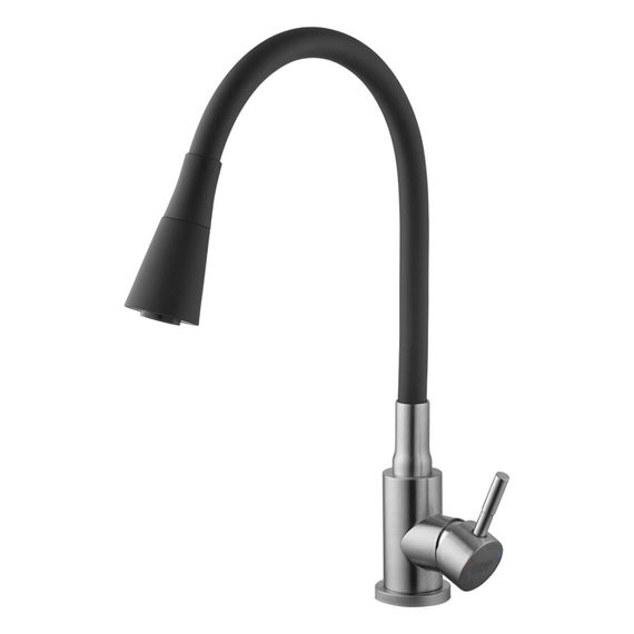 Змішувач для кухні Kroner KRP Edelstahl Klassisch - ESG031BLK (CV035371) | Зображення 6