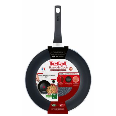 Сковорода Tefal Start&amp;Cook ВОК 28см чорна (C2721953) | Зображення 3