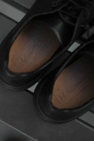 Чорні практичні чоловічі кеди Кадар 42 розмір | Зображення 5