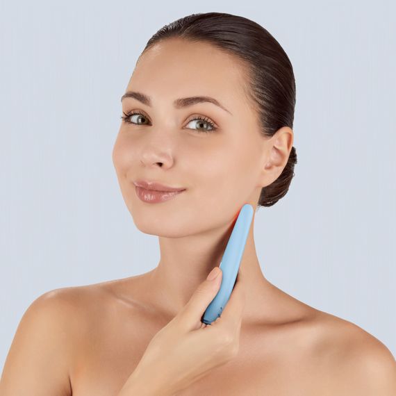 Устройство для укрепления и тонизации кожи лица GESKE Skin Firming Wand 7в1 starlight, Голубой | Зображення 3