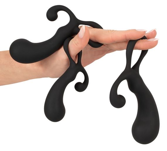 Набір масажерів простати Rebel 3-piece Prostate Plug Sex Aura | Зображення 3