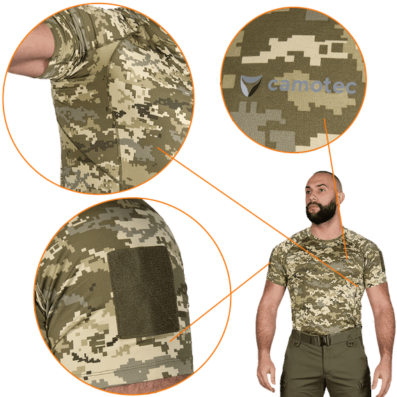 Футболка Thorax Patrol Піксель (7578), M | Зображення 3