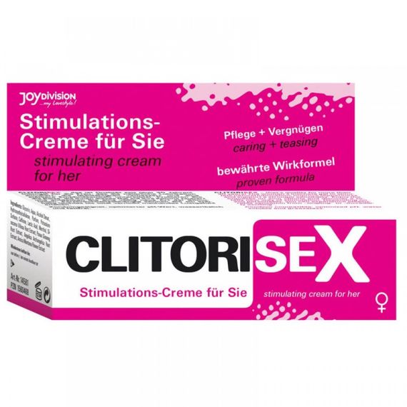 Возбуждающий крем для клитора CLITORISEX - Cream, 40 ml sexstyle