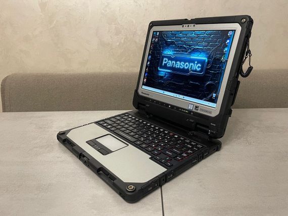 Защищенный нетбук-трансформер Panasonic Toughbook CF-33 / 12.5" (2160x1440) IPS Touch / Intel Core i7-7600U (2 (4) ядра по 2.8 - 3.9 GHz) / 16 GB DDR3 / 256 GB SSD / Intel HD Graphics 620 / WebCam / GPS / Два АКБ б/у | Зображення 5