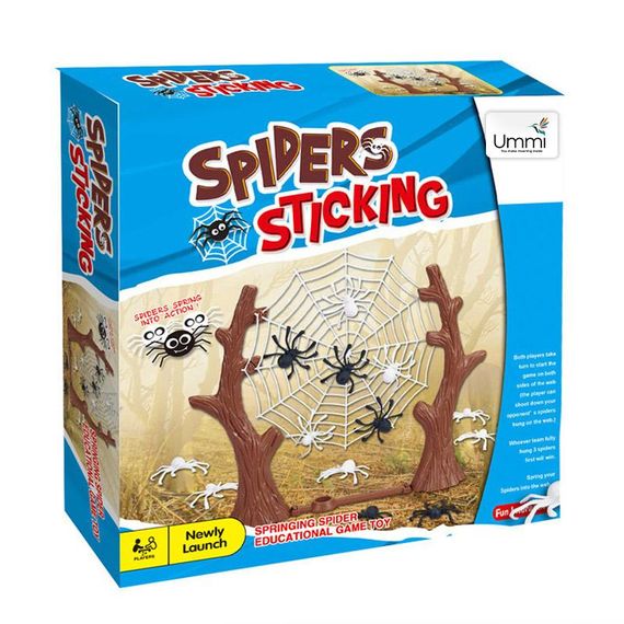 Настільна інтерактивна гра Ummi 707-105 Spider Sticking Game Brown | Зображення 2