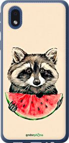 Чохол на Samsung Galaxy A01 Core A013F Єнотик з кавуном "4605u-2065-2448"