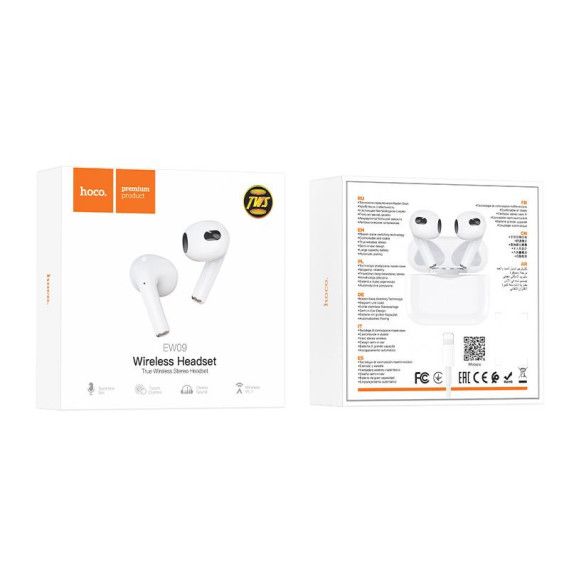 Бездротові Bluetooth навушники XPRO EW09 TWS білі та чорні (38983-01_571) | Зображення 4
