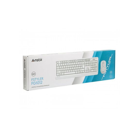 Комплект A4Tech FG1012 Wireless White | Зображення 5
