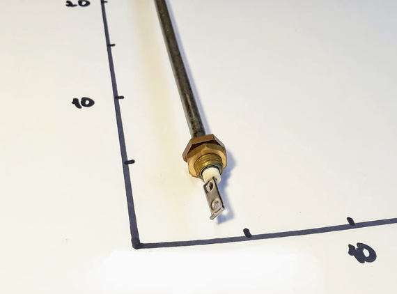 Тэн гибкий для воды D 8,5 L-700/2000W штуцер м14 Sanal (Турция) | Зображення 2