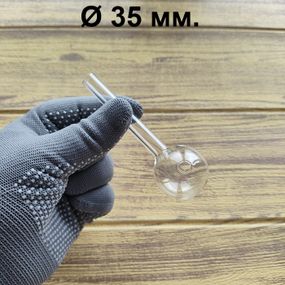 Стеклянная трубка Biglass Oil Clear