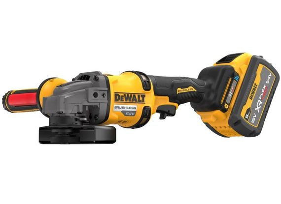 Шліфмашина кутова-болгарка DeWalt акумуляторна безщіткова з АКБ та ЗП DCG418SHDX2 | Зображення 3