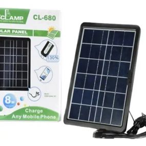Солнечная панель CCLamp CL-680 Solar 8Вт