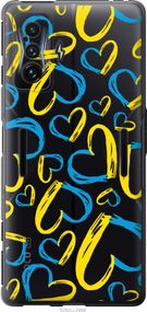 Чехол на Xiaomi Poco F4 GT Сердца UA "5292u-2958-17620"