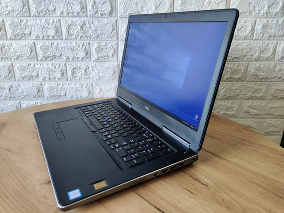 Ноутбук Dell Precision 7710/17.3 IPS/i7 6820HQ/8Gb/SSD240Gb/FirePro W5170M-2Gb | Зображення 2