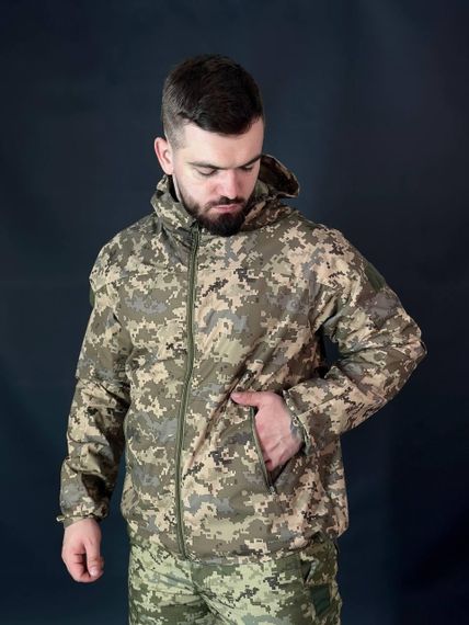 Тактична Куртка Піксель Мембарна Сітка 3D мм14 | Зображення 1