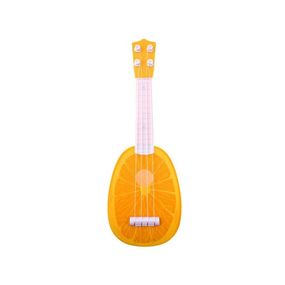 Гитара игрушечная Fan Wingda Toys 819-20, 35 см Апельсин
