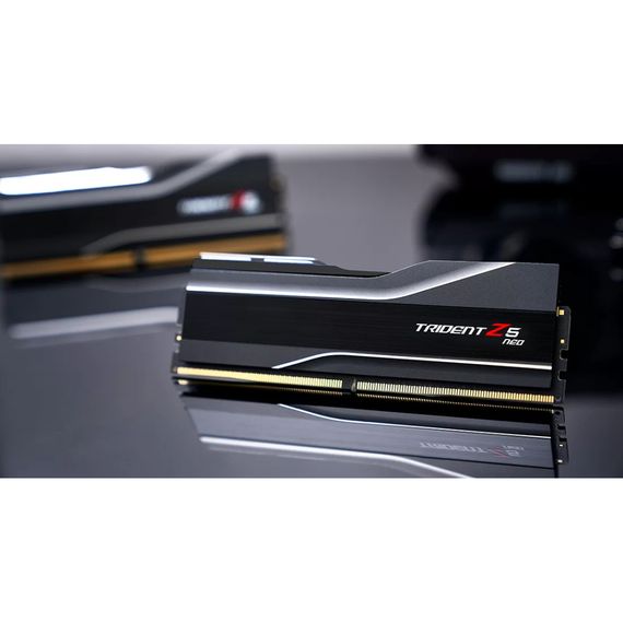 Модуль пам'яті для комп'ютера DDR5 32GB (2x16GB) 6000 MHz Trident Z5 NEO for AMD G.Skill (F5-6000J3238F16GX2-TZ5N) | Зображення 7