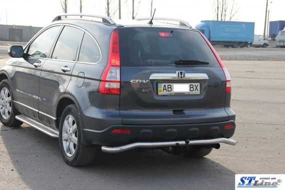 Задня дуга AK008 (нерж.) для Honda CRV 2007-2011рр | Зображення 1