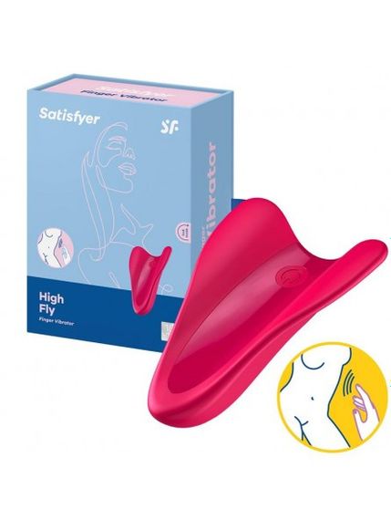 Вібромасажер Satisfyer High Fly (red) sexstyle