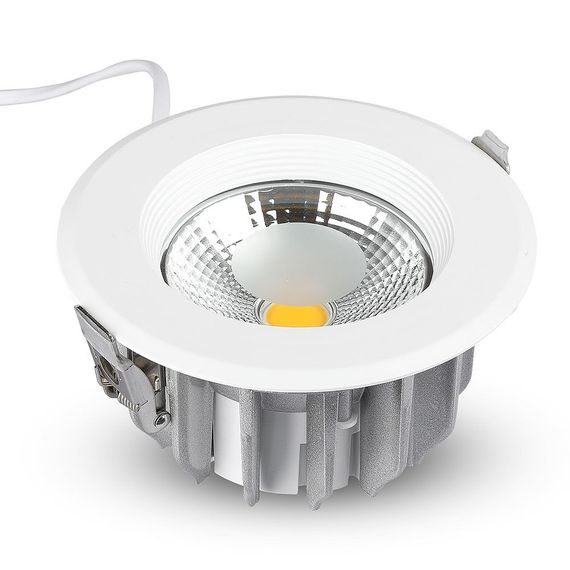 Светильник встраиваемый LED V-TAC, 10W, SKU-1272, 230V, 1200Lm, 6.4K, круглый (3800157611947) | Зображення 4