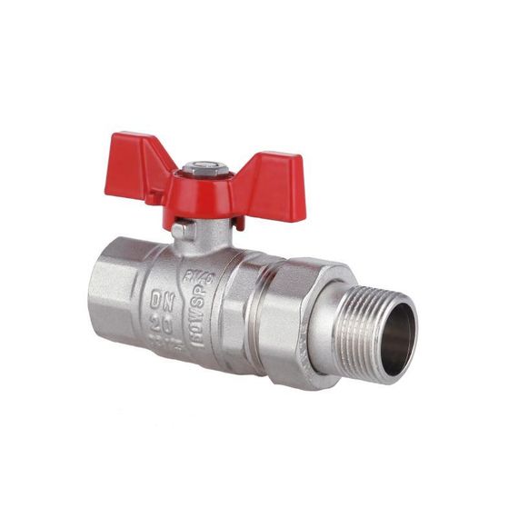 Кран кульовий "Американка" Thermo Alliance Forte 3/4" прямий SF220W20 | Зображення 2