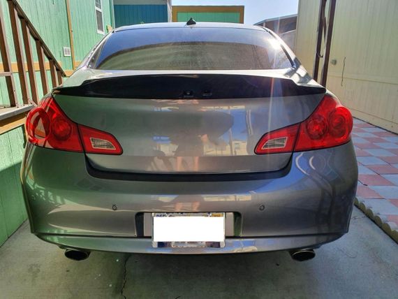 Спойлер SD V2 (для G37 2009-2013, G25 2011-2012, Карбон) для Infiniti G25/G35/37 (V36/CV36) 2006-2015 гг | Зображення 1