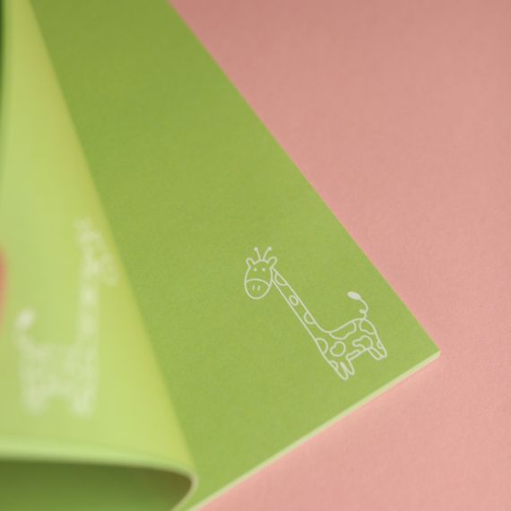 Блокнот 4Profi Artbook "Spoony" giraffe 40 арк. формат B6 902774 | Зображення 1