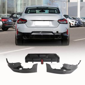 Диффузор заднего бампера V1 (для M-Sport, Карбон) для BMW 2 серия G42 2021- гг