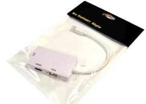 Конвертер с Mini DisplayPort на HDMI,VGA,DVI