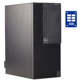 ПК Б-клас Dell OptiPlex 5050 Tower / Intel Pentium G4400 (2 ядра по 3.3 GHz) / 4 GB DDR4 / 120 GB SSD / Intel HD Graphics 510 / DVD-ROM б/в