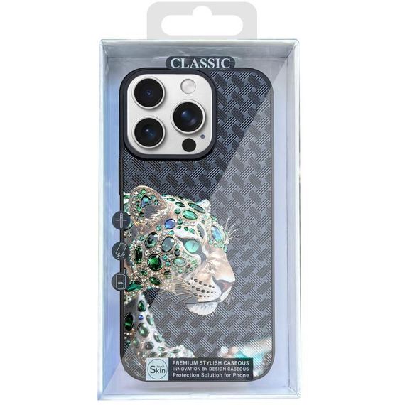 Чохол TPU+PC Crystal Hunt with MagSafe для Apple iPhone 16 Pro Max (6.9") Black | Зображення 2