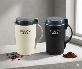 Электрическая кофемолка Sokany SK-04024 / Роторный измельчитель кофейных зерен 300Вт / Электрокофемолка для специй