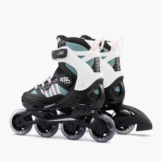 Kids' Inline Fitness Skates Fit 5 - Pink/Khaki - EU36,5/39,5 UA36/39 | Зображення 4