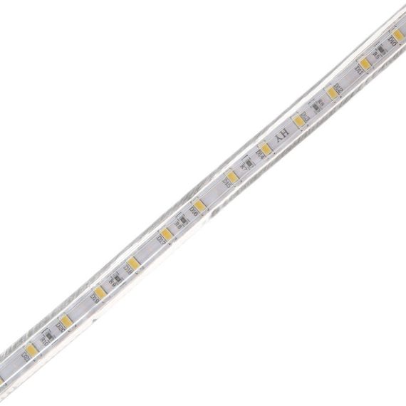 Светодиодная лента влагозащищенная теплый оттенок 220V 3.8W 5730 WW BROWN IP67 1m (BY-033/60) | Зображення 2